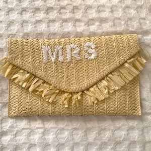 BTB Los Angeles Mrs Straw Clutch